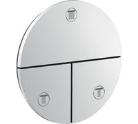 hansgrohe AXOR ShowerSelect ID robinet, 3 consommateurs, encastré, rond, 36779000, Couleur: chrome