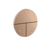 hansgrohe AXOR ShowerSelect ID robinet, 3 consommateurs, encastré, rond, 36779300, Couleur: Rouge poli or