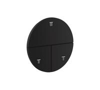 hansgrohe AXOR ShowerSelect ID robinet, 3 consommateurs, encastré, rond, 36779670, Couleur: noir mat