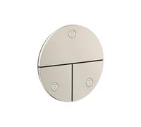hansgrohe AXOR ShowerSelect ID robinet, 3 consommateurs, encastré, rond, 36779800, Couleur: aspect inox