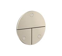 hansgrohe AXOR ShowerSelect ID robinet, 3 consommateurs, encastré, rond, 36779820, Couleur: Nickel brossé