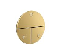 hansgrohe AXOR ShowerSelect ID robinet, 3 consommateurs, encastré, rond, 36779990, Couleur: Optique en or poli
