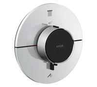 hansgrohe AXOR ShowerSelect ID thermostat, encastré, rond, 2 consommateurs, 36750000, Couleur: chrome