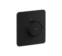 hansgrohe AXOR ShowerSelect ID thermostat, haut débit, encastré, softsquare, 36775670, Couleur: noir mat