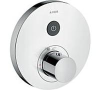 Hansgrohe Mitigeur de douche encastré thermostatique Axor ShowerSelect 36722000 rond chrome 1 sortie