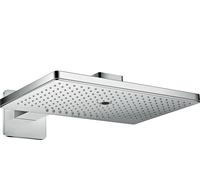 hansgrohe AXOR ShowerSolutions douche de tête 460/300 3jet, bras de douche, rosette, 35276000, Couleur: chrome