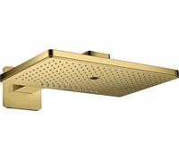 hansgrohe AXOR ShowerSolutions douche de tête 460/300 3jet, bras de douche, rosette, 35276990, Couleur: Optique en or poli