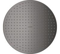 hansgrohe AXOR ShowerSolutions douche suspendue 300 2jet, montage en saillie au plafond, 35305340, Couleur: Chrome noir brossé