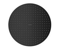 hansgrohe AXOR ShowerSolutions douche suspendue 300 2jet, montage en saillie au plafond, 35305670, Couleur: noir mat
