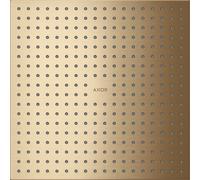 hansgrohe AXOR ShowerSolutions douche suspendue 300/300 1 jet, montage en saillie au plafond, 35317140, Couleur: Bronze brossé