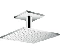 hansgrohe AXOR ShowerSolutions douche suspendue 300/300 1 jet, raccordement au plafond, 35316000, Couleur: chrome
