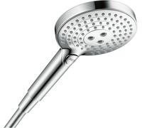 hansgrohe AXOR ShowerSolutions Douchette à main 120 3jets, 26050800, Couleur: Acier inoxydable Optic