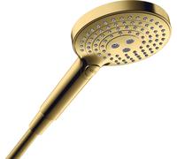 hansgrohe AXOR ShowerSolutions Douchette à main 120 3jets, 26050990, Couleur: Optique en or poli
