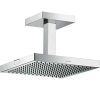 hansgrohe AXOR ShowerSolutions douchette suspendue 240/240 1 jet, raccordement au plafond, 10929000, Couleur: chrome