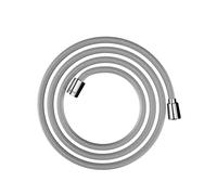 hansgrohe AXOR ShowerSolutions flexible de douche textile, 2000mm, écrou conique et cylindrique, 28290000, Couleur: chrome
