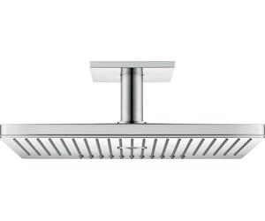 hansgrohe AXOR ShowerSolutions pomme de douche suspendue 460/300 3jet, raccordement au plafond, 35281000, Couleur: chrome