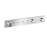 hansgrohe Axor ShowerSolutions Select thermostat Select 18357000, chromé , pour 4 consommateurs