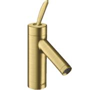 hansgrohe AXOR Starck Classic Mitigeur monocommande de lavabo sans garniture de vidage, 10018950, Couleur: laiton brossé