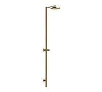 hansgrohe Axor Starck colonne de douche 12671990 avec douche de tête, sans douchette, optique or poli