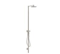 hansgrohe Axor Starck colonne de douche 12672800 avec thermostat, douche de tête 240 1jet, optique inox