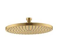 hansgrohe Axor Starck douche de tête à plaque 28494250 montage au plafond ou au mur, 240mm, 1jet, optique or brossé