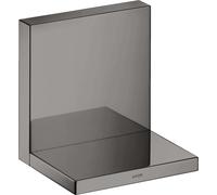 hansgrohe AXOR Starck DoucheCollection Tablette de douche encastrée 12 x 12, 40872330, Couleur: Chrome noir poli