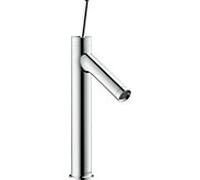 Hansgrohe Mitigeur monocommande de lavabo Axor Starck 10123000 chromé sans vidage pied surélevé