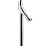 hansgrohe AXOR Starck Mitigeur de lavabo biologique à 2 poignées 240, sans timon, pour lavabos, 12013000, Couleur: chrome