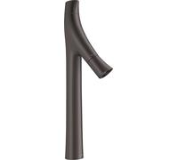 hansgrohe AXOR Starck Mitigeur de lavabo biologique à 2 poignées 240, sans timon, pour lavabos, 12013340, Couleur: Chrome noir brossé