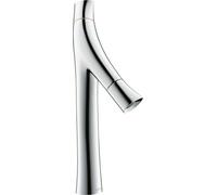 hansgrohe AXOR Starck Mitigeur de lavabo organique à 2 poignées 170, sans timon, pour lavabos, 12012000, Couleur: chrome