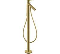 hansgrohe AXOR Starck Mitigeur monocommande de baignoire au sol DN15, 10456950, Couleur: laiton brossé