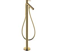 hansgrohe AXOR Starck Mitigeur monocommande de baignoire au sol DN15, 10456990, Couleur: Optique en or poli