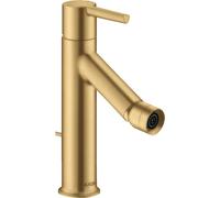 hansgrohe AXOR Starck Mitigeur monocommande de bidet, béqu'illes, garniture de vidage, 10214250, Couleur: Optique or brossé