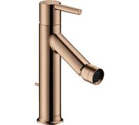 hansgrohe AXOR Starck Mitigeur monocommande de bidet, béqu'illes, garniture de vidage, 10214300, Couleur: Rouge poli or