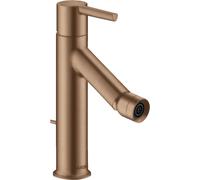 hansgrohe AXOR Starck Mitigeur monocommande de bidet, béqu'illes, garniture de vidage, 10214310, Couleur: Or rouge brossé