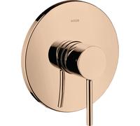 hansgrohe AXOR Starck Mitigeur monocommande de douche à encastrer AXOR Starck, 10616300, Couleur: Rouge poli or