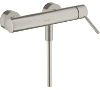 hansgrohe AXOR Starck Mitigeur monocommande de douche pour montage en saillie DN 15, 10611800, Couleur: Acier inoxydable Optic