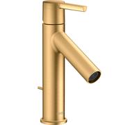 hansgrohe AXOR Starck mitigeur monocommande de lavabo 100 avec béqu'ille CoolStart, chromé, 10007950, Couleur: laiton brossé