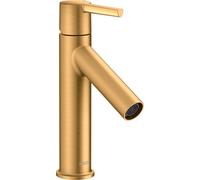 hansgrohe AXOR Starck mitigeur monocommande de lavabo 100 avec poignée sans timon, chromé, 10003250, Couleur: Optique or brossé