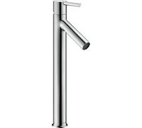 Hansgrohe Mitigeur lavabo Axor Starck 10103000 chromé avec relief, sans jeu de déchets