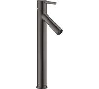 hansgrohe AXOR Starck Mitigeur monocommande de lavabo 250 pour lavabo avec poignée sans timon, chromé, 10103340, Couleur: Chrome noir brossé