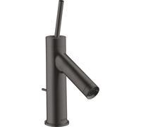 hansgrohe AXOR Starck Mitigeur monocommande de lavabo pour lavabo DN 15, 10116340, Couleur: Chrome noir brossé