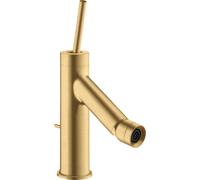 Hansgrohe hansgrohe Mitigeur monocommande pour bidet Axor Starck A 111 mm, avec poignée à broche, tirette de vidage, chrome brillant Quantité:1