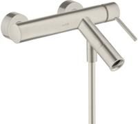 hansgrohe AXOR Starck Mitigeur monocommande pour montage apparent DN 15, 10411800, Couleur: Acier inoxydable Optic