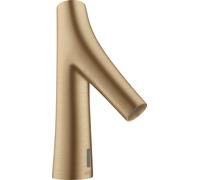 hansgrohe AXOR Starck Organic Mitigeur de lavabo, électronique, alimentation secteur, température préréglable, saillie 117mm, 12174140, Couleur: Bronze brossé
