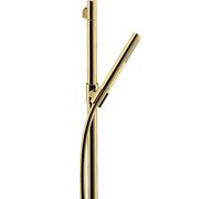 hansgrohe AXOR Starck set de douche 0,90m, avec douchette à main 1 jet, 27983990, Couleur: Optique en or poli