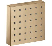 hansgrohe AXOR Starck ShowerCollection module de douche encastré 12 x 12, 28491140, Couleur: Bronze brossé