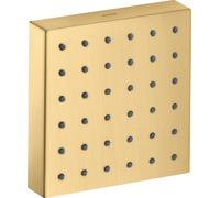 hansgrohe AXOR Starck ShowerCollection module de douche encastré 12 x 12, 28491250, Couleur: Optique or brossé