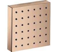 hansgrohe AXOR Starck ShowerCollection module de douche encastré 12 x 12, 28491300, Couleur: Rouge poli or
