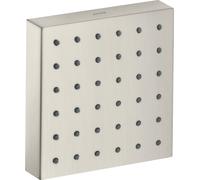 hansgrohe AXOR Starck ShowerCollection module de douche encastré 12 x 12, 28491800, Couleur: Acier inoxydable Optic